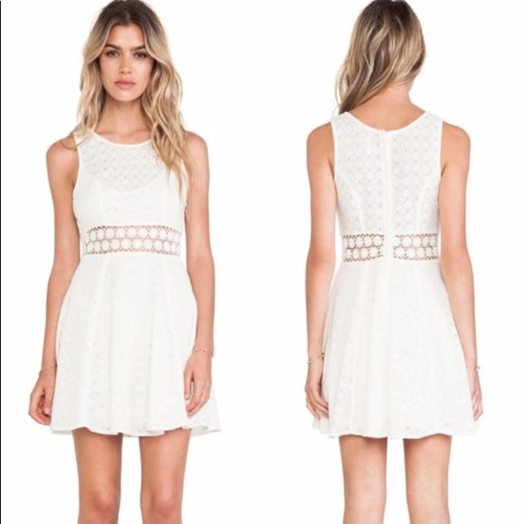 CRAZY SALE Worn Twice Free People Daisy Crochet Skater Dress - Picture 8 of 13